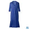 Women Hot Button Summer New Ladies Long Shirt Loose Casual Plus Size Dress Tops