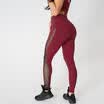 Women Sport Pant High Waist Yoga Fitness Leggings Running Gym Mesh Lace Trousers