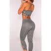 New Women Fitness Tops Pants Outfit Tracksuit Sport Suit Running Yoga Sweat WA