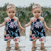0-24M Newborn Baby Girl Clothes Floral Romper Jumpsuit Playsuit Outfit Sunsuit