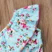 Newborn Infant Baby Girls Floral Bodysuit Romper Jumpsuit Sunsuit Outfits Set