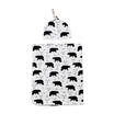 Newborn Cute Cotton Newborn Infant Swaddle Baby Soft Blanket Wrap TowelHat UK