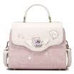 SOLO ESTRELLA SOLO ESTRELLA bolso de mujer de color moda hit hombro Messenger bag versión coreana femenina de la pequeña parte del paquete bolso de mano JS254 polvo de cereza