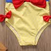 2Pcs Toddler Kid Baby Girl Bow Swimsuit Swimwear Bathing Suit Tankini Bikini Set