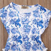 Toddler Infant Baby Girl Floral Bodysuit Jumpsuit Romper Outfits Sunsuit Clothes
