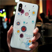 For Xiaomi 8 Phone cases xiaomi 6 covers Silicone Soft TPU 3D Emboss Patterned Fitted cases