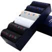 Jingdong supermarket&wolf dance male socks men leisure fashion business cotton stockings DS3608-6 mixed color 6 double gift box