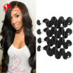 7A Malaysian Virgin Hair Body Wave unprocessed Remy Human Hair Weave Bundles Hair Products Mink Virgin Malaysian Hair Body Wave