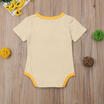 Newborn Baby Boy Girl Short Sleeve Romper Bodysuit Jumpsuit Sunsuit Clothes US
