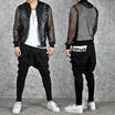New Mens Sports Slim Cuff Skinny Sweats Pants Gym Jogger Track Trousers Bottoms