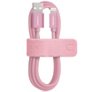 MOMAX MOMAX Apple MFi certified data cable iphone8 76 6sPlus X 5s SE iPad charging line nylon weaving 1 m rose gold