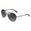 Parsons PARZIN fashion frogs paragraph polarized sunglasses couple polarized driving sunglasses 8079 silver frame reflective film ice blue