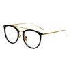 Wood ninety jm1000066C01 trendy fashionable round box glasses frame men&women trend models glasses frame black
