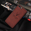 Elk Embossed Mobile Phone Case For iPhone X Shell