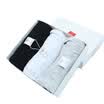 TINSINO Men&39s Vest Striped Cotton Slim Sports Hurdle Strips Black & White 3pcs XXXL