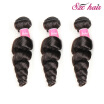 SZC Hair Product Brazilian Virgin Hair Loose Wave Hair Weave 3 Bundles lot 8-26 Inche Unprocessed Human Hair Extensions Natural B