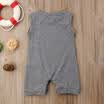 UK Baby Kids Boys Romper Jumpsuit Playsuit Bodysuit Outfits Clothes One-pieces