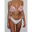 New Fashion Women Triangle Push-Up Flower Bikini Set Swimwear Swimsuit Beachwear