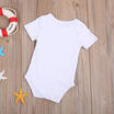 Newborn Baby Girls Boys Bodysuit Cotton Floral Romper Jumpsuit Outfits Clothes