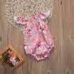 Newborn Infant Kids Baby Girls Romper Jumpsuit Headband Outfits Clothes pop