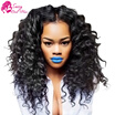 Deep Wave Virgin Hair 3 Bundles Malaysian Curly Hair Extensions 7a Grade Virgin Unprocessed Human Hair Crochet Cheap Hair