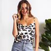 Fashion Women Summer Leopard Vest Top Sleeveless Blouse Casual Tank Tops T-Shirt