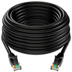 Shanze SAMZHE CAH-6500 six CAT6 Gigabit eight-core twisted-pair network jumper computer cable black 50 meters