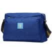 Holy Paul male men&39s leisure series nylon cloth rain shoulder Messenger bag travel bag cross section large capacity blue