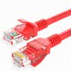 Shanze SAMZHE high-speed ultra-five CAT5e class cable network 100 Gigabit network cable computer network jumper super 5 class finished cable red 1 m WXH-010C