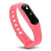 Full pass H6 intelligent heart rate bracelet micro letter mobile information display call reminders USB direct charge waterproof waterproof monitoring men&women health watch support millet phone pink