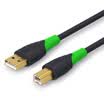 Win shengwei UEC-2100 high-speed USB20 AM BM printer data cable 10 meters scanner one machine cable engineering level side of the signal amplifier