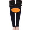 Heng Yuanxiang leggings women autumn&winter thick plus velvet waist down pants pants wear ultra-high waist one pants ladies warm pants CI130304 purple all
