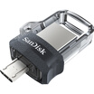 SanDisk Ultra Dual Drive Micro USB&USB Flash Drive black 128GB