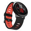 Amazfit smart sports watch Pottery technology produced ceramic bezel GPS real-time track black silicone wristband support iOS And