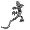 Xuansheng special XUANSHENGTE xst-bh1 solar gecko anti-rear warning lights gecko with light car stickers 8 burst flashing lights size 19cm 95cm