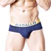 Modal MADALLO men&39s triangle underwear modal briefs men gold side 4 gift box treasure blue black red green 3XL