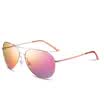 Helen Keller Colorful Flywheel Mirror Ladies Men&Women Couples Sunglasses P06 White Framed Gray Lens