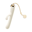 ZALO Ichigo female intelligent dual motor double flirt tone masturbation shock rods charge waterproof adult fun supplies massage machine vanilla white