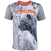 WACKER Victor Victory Badminton Men&Women Casual Sportswear Short Sleeve T-6040 XL Gray