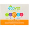 ECOVER eco-friendly flavor-free dishwasher 500 grams 25 tablets