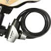 ETOOK ET155R bike anti-theft lock mountain road folding car lock electric car cable lock motorcycle lock quick release reflective cable wire ring lock new silver
