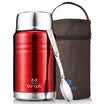Bangda student insulation lunch box stainless steel portable boring cup outdoor adult insulation barrel braised pot red 750ml