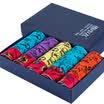 Snow flying five gift box men&39s underwear men&39s flat pants fashion printing breathable U convex pants shorts head XZF10014 XXL 180