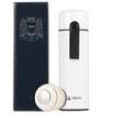 Jingdong Supermarket special carved TOMIC insulation cup warhead stainless steel cup 1JBS2001 480ML white