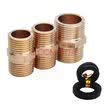 DZ 7010 wire pure copper outer wire connector 4 minutes 6 points through the wire standard DN15 20 sealing gasket