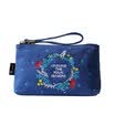 Flower Princess Tour Four Seasons Art Embroidery Fashion Casual Handbag 1602ST001 Blue