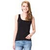 Jingdong supermarket three gun ladies vest Shu skin Lycra cotton round neck female vest L