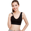 Pandora PLANDOO Seamless Scratch-Free Braless Unlimited Braised Underwear Yoga Running Vest Black M