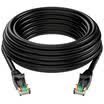 Shanze SAMZHE CAH-6080 six CAT6 Gigabit eight-core twisted-pair network jumper computer cable black 8 meters