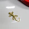 Jingdong Supermarket Xuan Sheng special metal solid gecko car posted gold gecko paste size 93cm 43cm